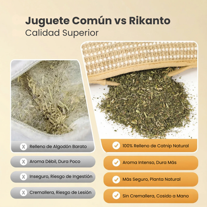 Almohada Rascadora con Catnip