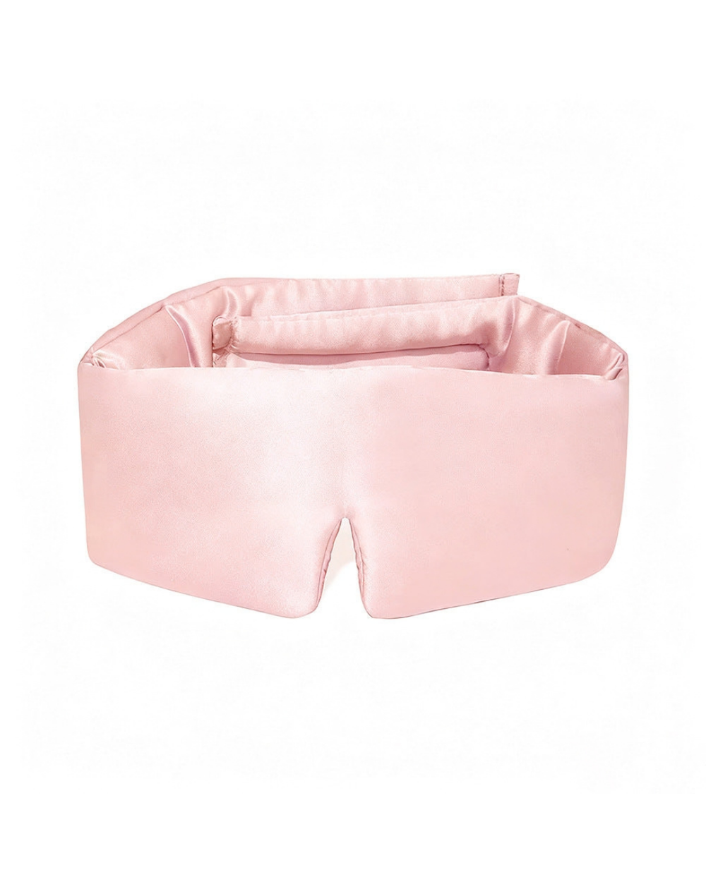 Antifaz de satén Beauty Sleep en color rosa