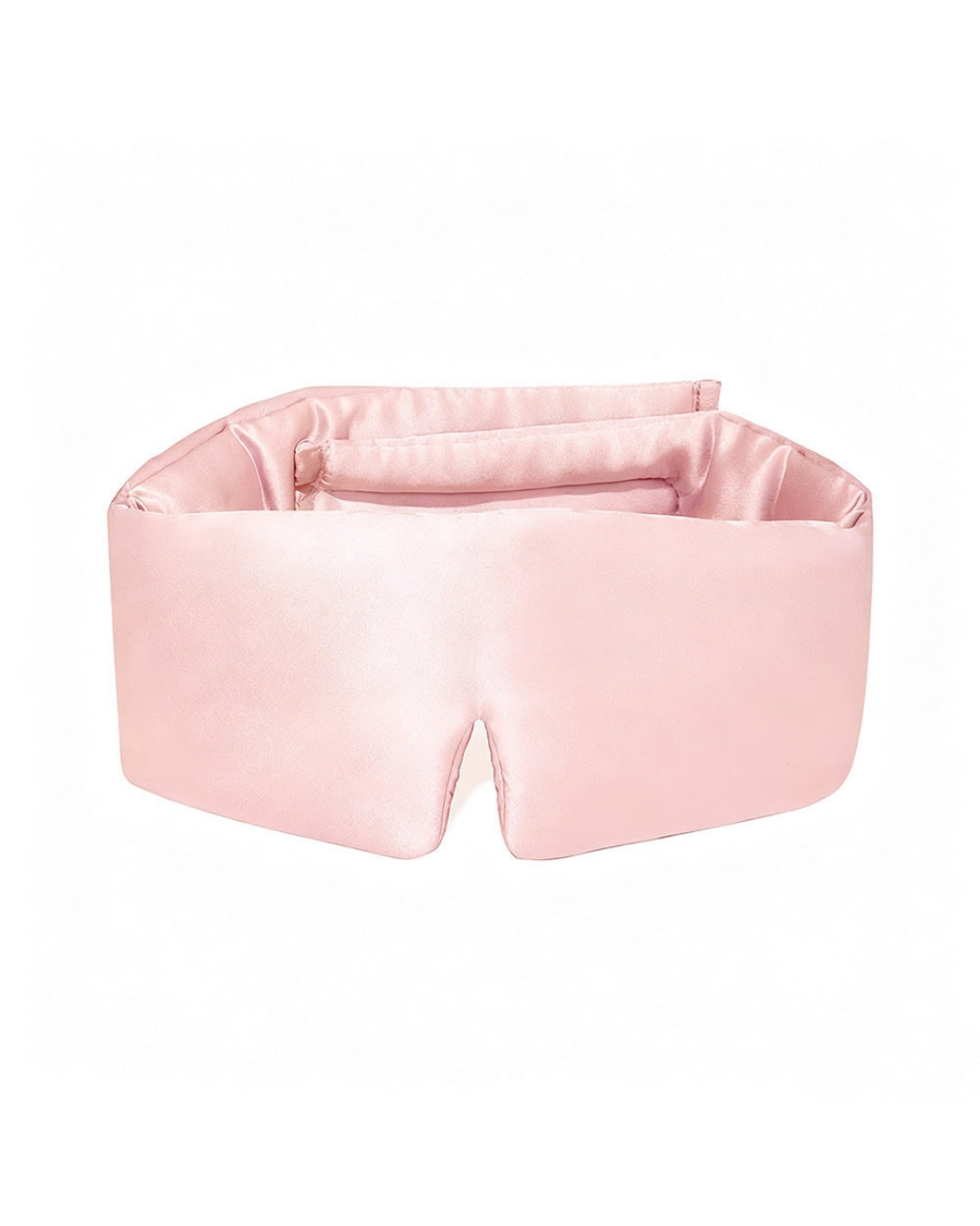 Antifaz de satén Beauty Sleep en color rosa