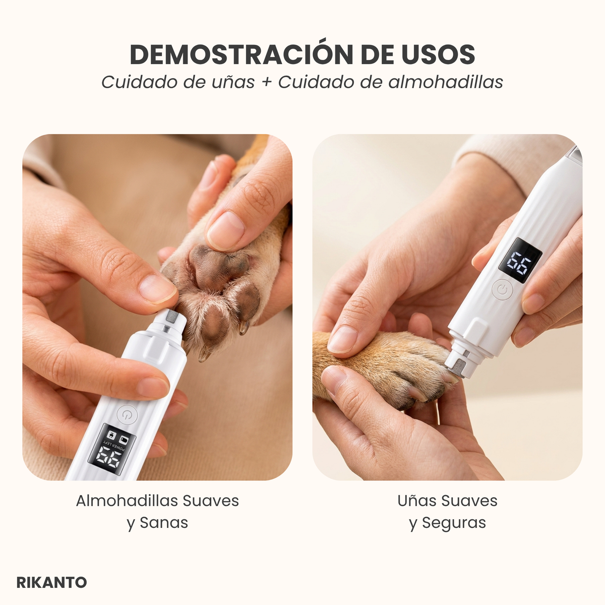 Cortauñas LED 2 en 1